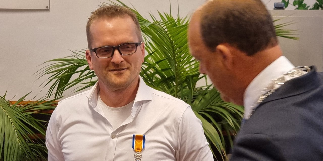 Peter van der Molen benoemd tot Ridder in de Orde van Oranje Nassau