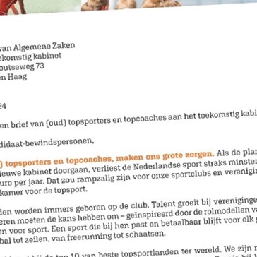 Brief Oud Topsproters Den Haag 760 X 456